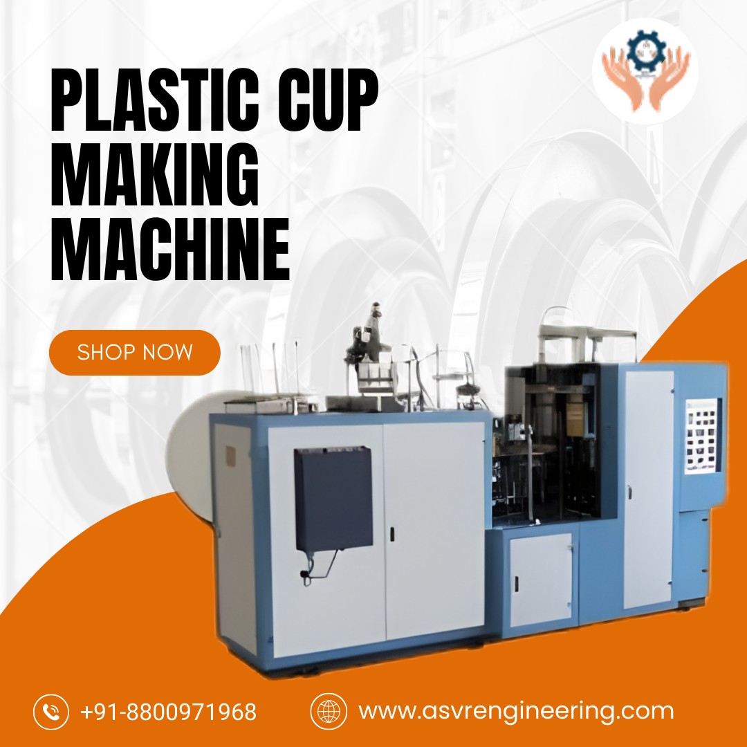 Industrial Plastic Cup Making Machine for High Speed & Precision Disposable Cup Production